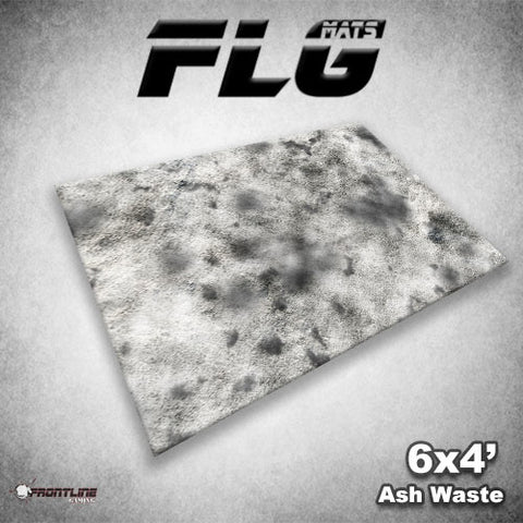 Frontline Gaming: Mats - Ash Wasteland 6'x4' Gaming Mat FLG