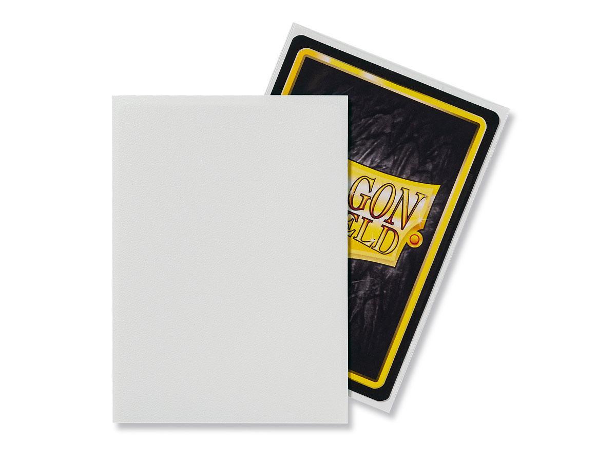 Dragon Shield: Matte Sleeves - White 100Ct Card Sleeves Dragon Shield