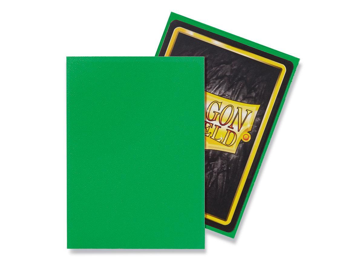Dragon Shield: Matte Sleeves - Apple Green 100Ct Card Sleeves Dragon Shield