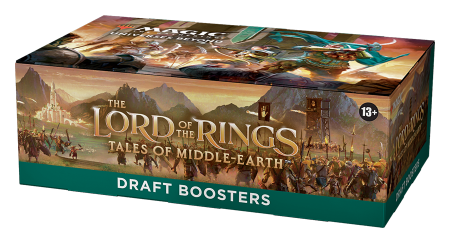 MTG The Lord of the Rings: Tales of Middle-earth Draft Booster Box MTG Sealed Magic: The Gathering