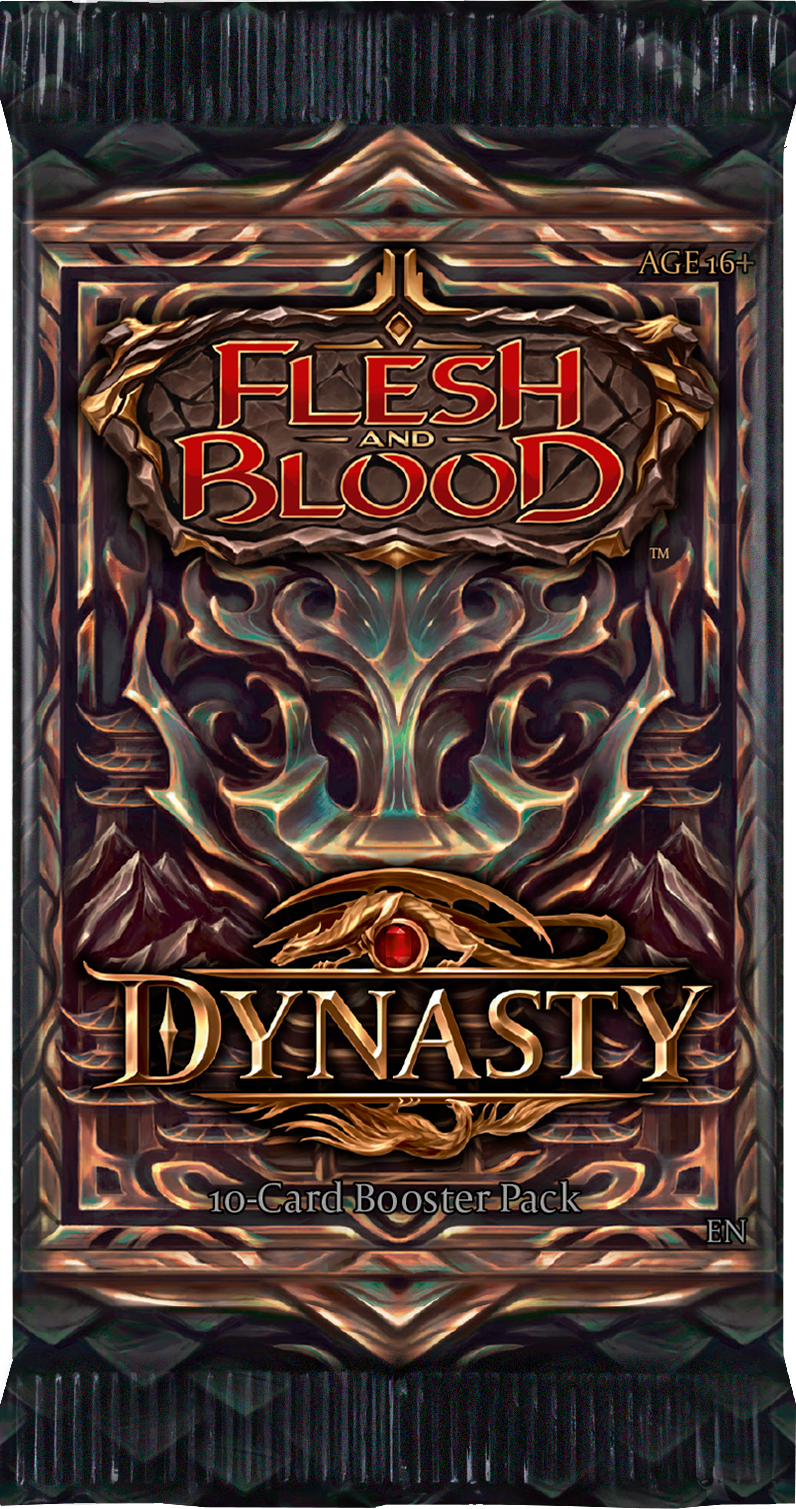 Flesh and Blood: Dynasty Booster Pack Flesh And Blood Sealed Flesh And Blood