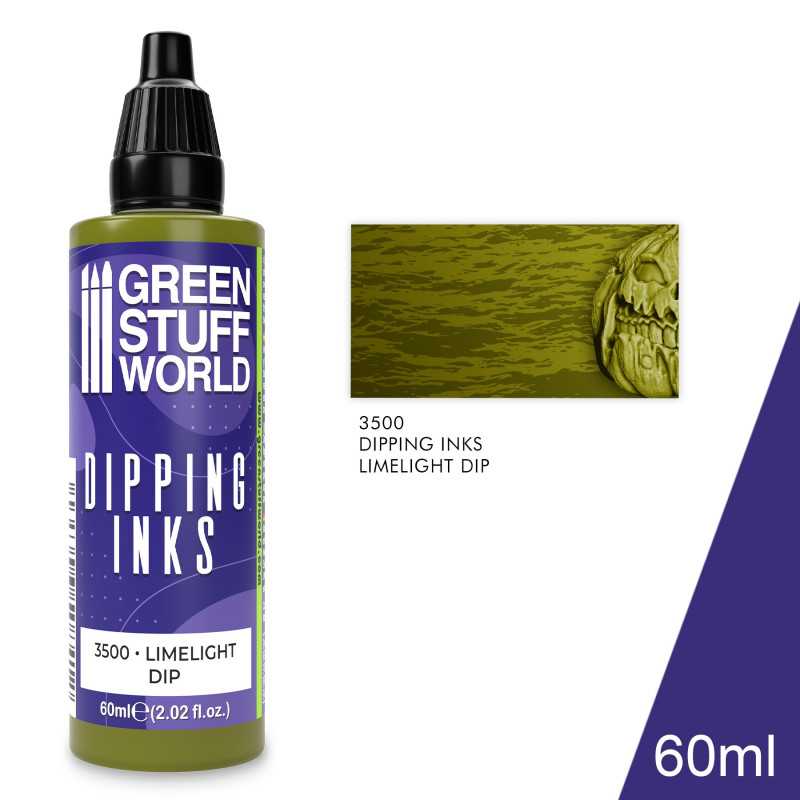 Green Stuff World: Dipping Inks - Limelight Model Tools & Glue Green Stuff World