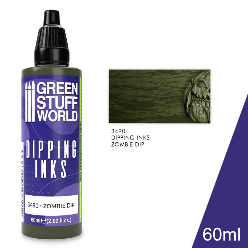 Green Stuff World: Dipping Inks - Zombie Model Tools & Glue Green Stuff World
