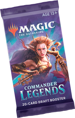 MTG Commander Legends - Draft Booster Pack MTG Sealed Wizards of the Coast