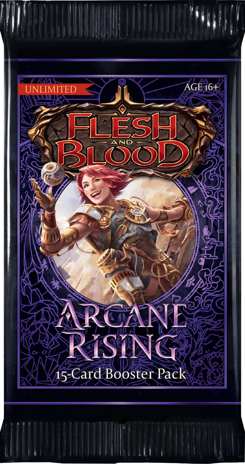 Flesh and Blood Arcane Rising Booster Pack Flesh And Blood Sealed Legend Story Studios