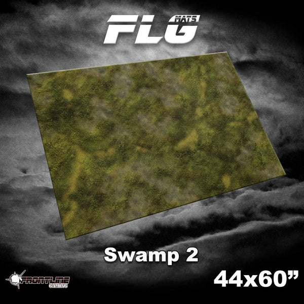 Frontline Gaming: Mats - Swamp 2 44"x60" Gaming Mat FLG