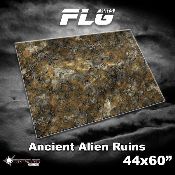 Frontline Gaming: Mats - Ancient Alien Ruins 44"x60" Gaming Mat FLG