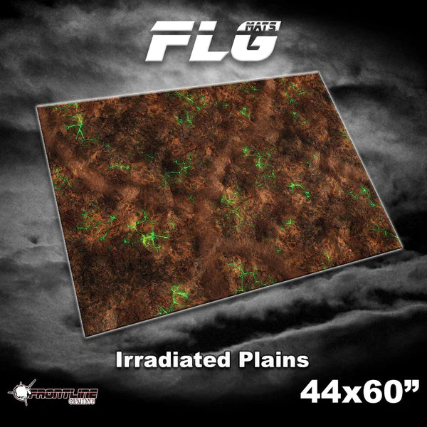 Frontline Gaming: Mats - Irradiated Plains 44"x60" Gaming Mat FLG