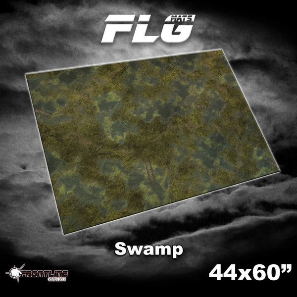 Frontline Gaming: Mats - Swamp 1 44"x60" Gaming Mat FLG