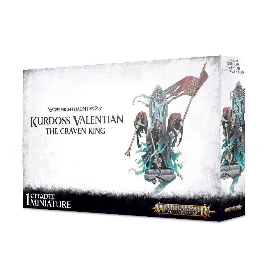 Nighthaunt: Kurdoss Valentian, the Craven King Age of Sigmar Games Workshop
