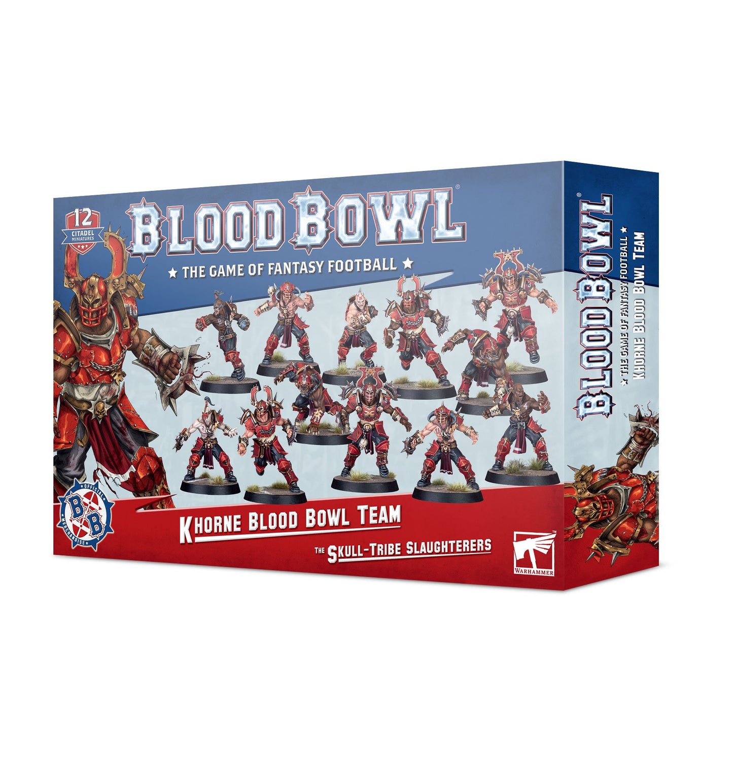Blood Bowl: Khorne Team - Skull-tribe Slaughterers Blood Bowl Games Workshop