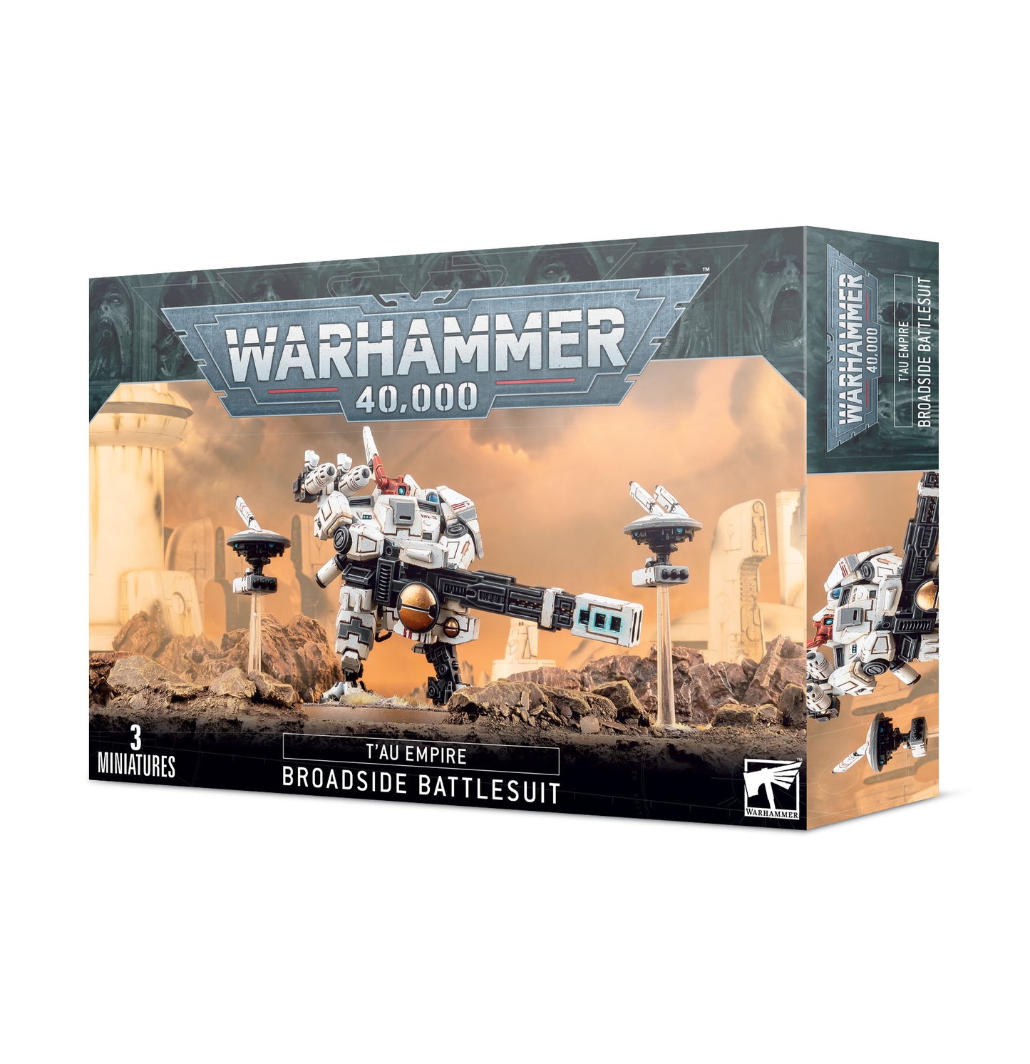 T'au Empire: XV88 Broadside Battlesuit Warhammer 40k Games Workshop