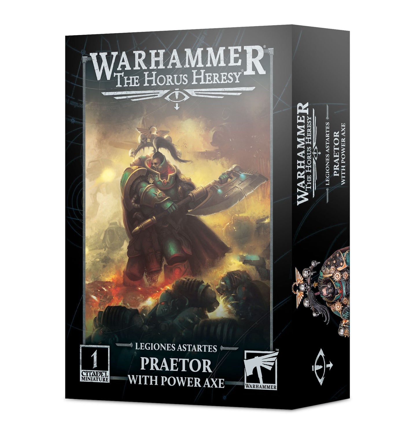 Horus Heresy: Legion Praetor with Power Axe Horus Heresy Games Workshop