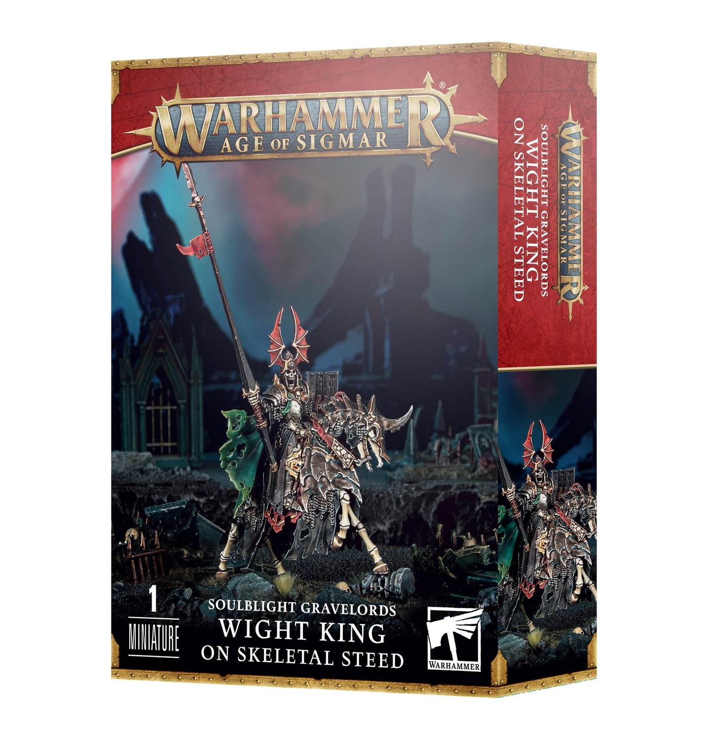 Soulblight Gravelords: Wight King on Steed Age of Sigmar Games Workshop