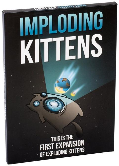 Exploding Kittens: Imploding Kittens Expansion Board Games Exploding Kittens