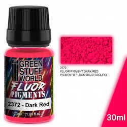 Green Stuff World: Pigment Fluor Dark Red Model Tools & Glue Green Stuff World