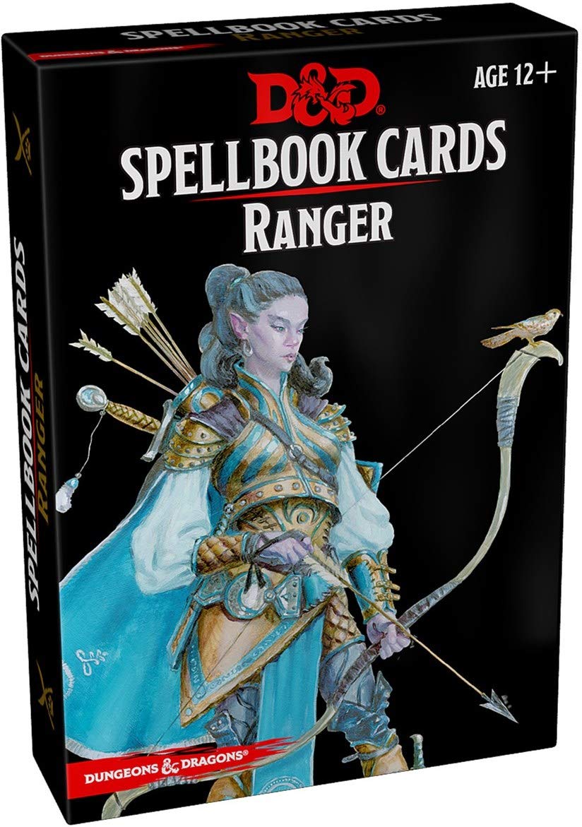 D&D Spellbook Cards: Ranger Dungeons & Dragons 5E Wizards of the Coast