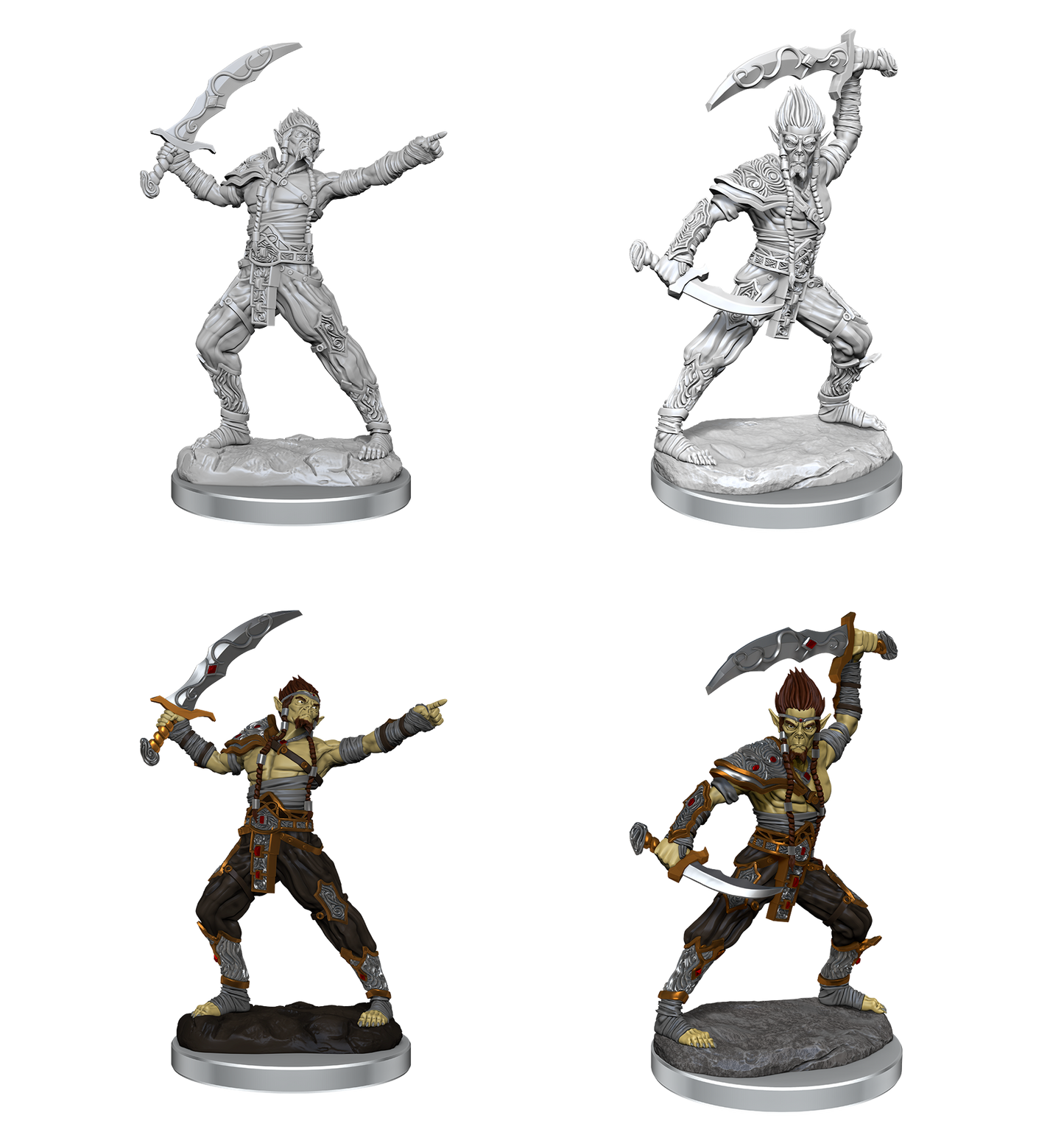 D&D Nolzur's Marvelous Miniatures: W17 Githyanki Unpainted Miniatures WizKids