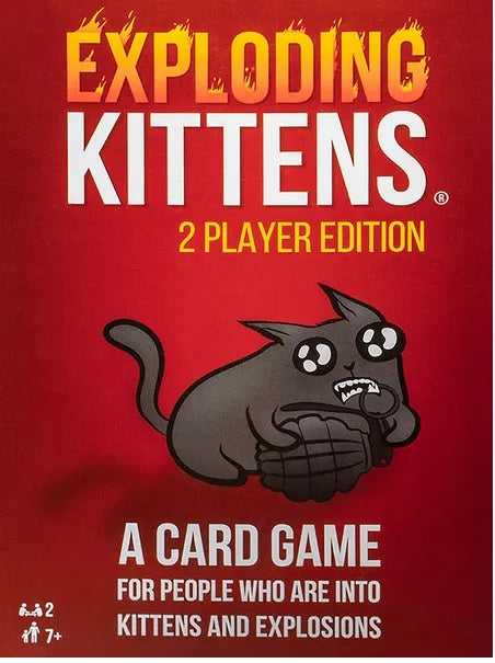 Exploding Kittens: 2 Player Edition Board Games Exploding Kittens
