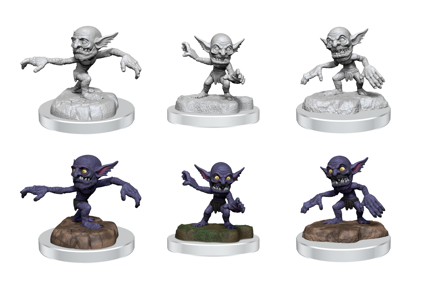D&D Nolzur's Marvelous Miniatures: W16 Boggles Unpainted Miniatures Wizkids