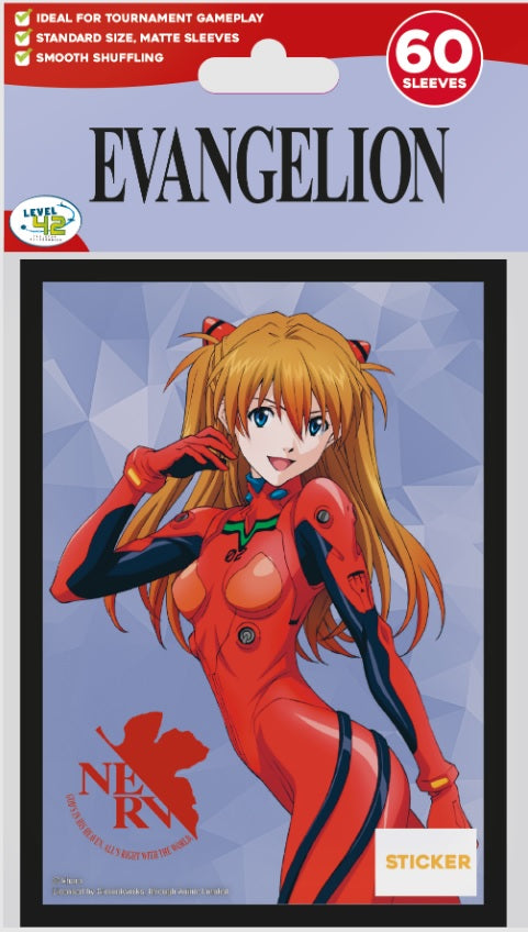 Level 42: Neon Genesis Evangelion Card Sleeves - Asuka Card Sleeves Universal Distribution