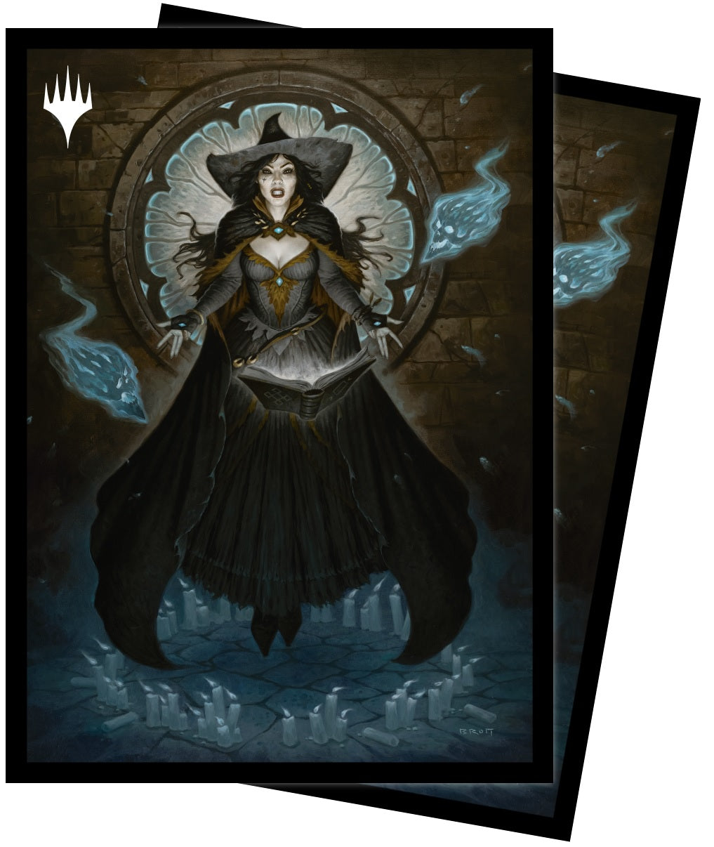 Ultra Pro: Art Sleeves - "Tasha, the Witch Queen (Borderless)" MTG Battle for Baldur's Gate 100Ct Card Sleeves Ultra Pro
