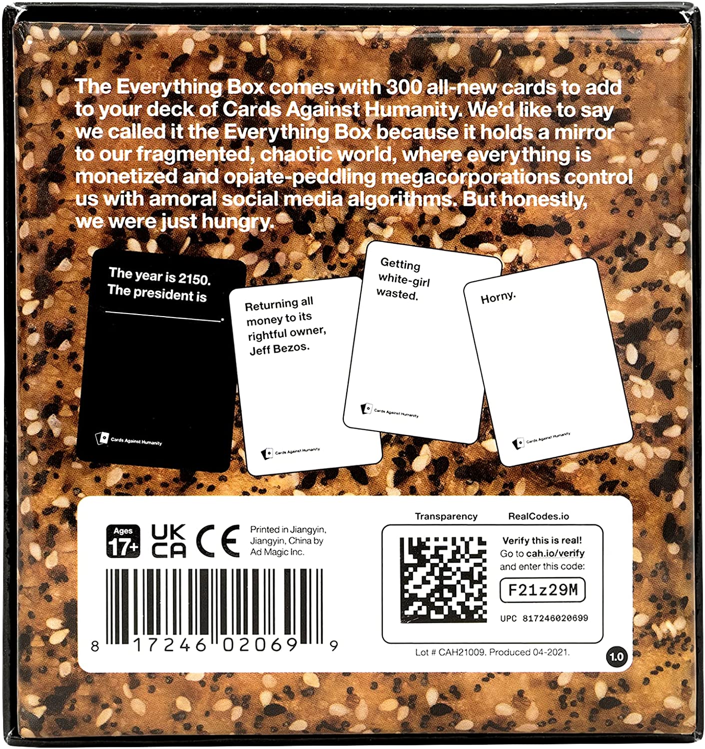 Cards Against Humanity: Everything Box Board Games Cards Against Humanity