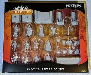 Deep Cuts: Castle I (Royal Court) Unpainted Miniatures WizKids