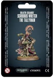 Death Guard: Scribbus Wretch the Tallyman Warhammer 40k Games Workshop