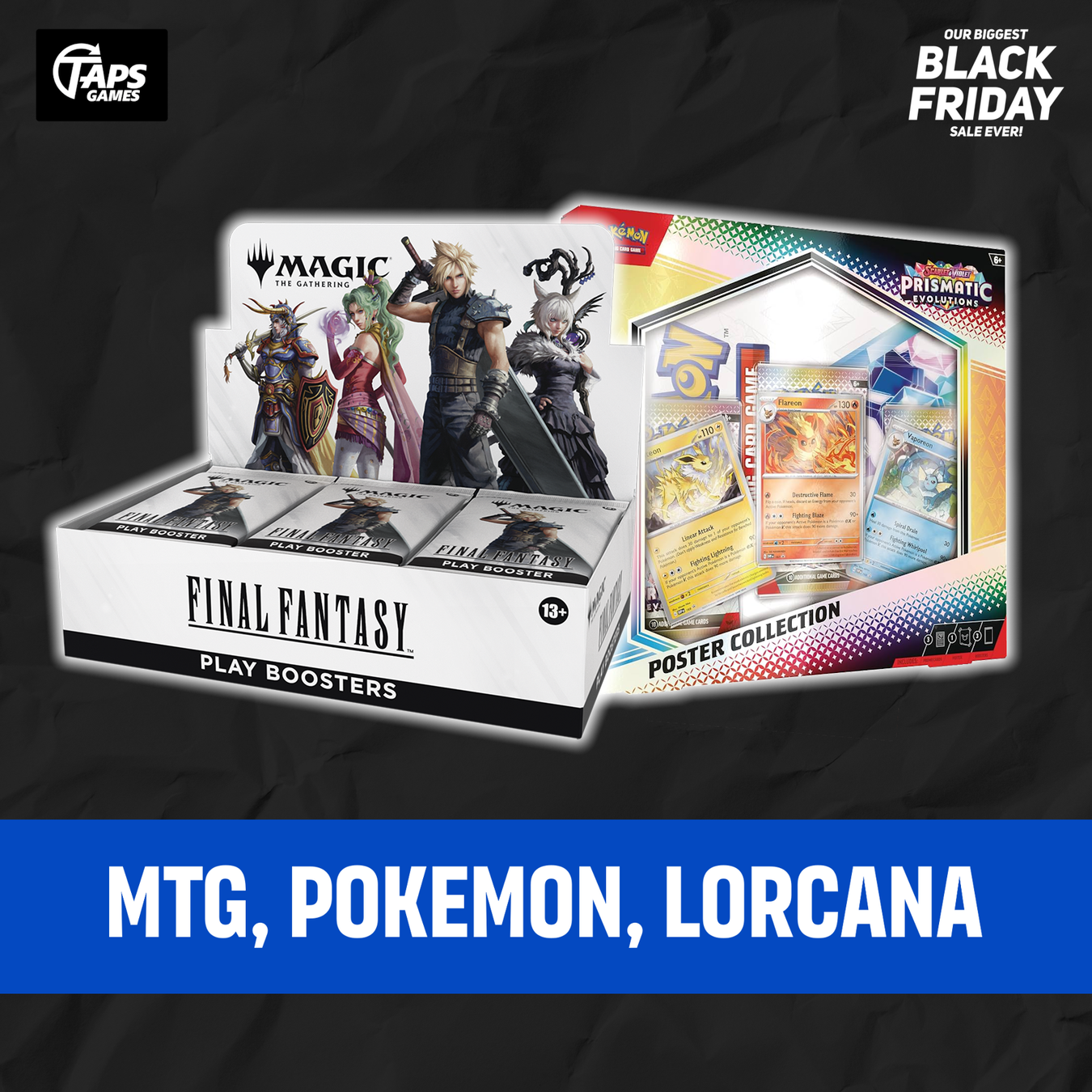Black Friday: TCG's - MTG, Pokemon, Lorcana