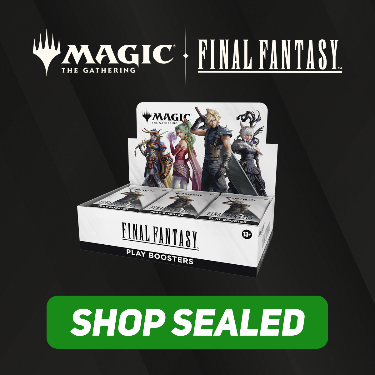 mtg final fantasy sealed MTG Final Fantasy main image 1