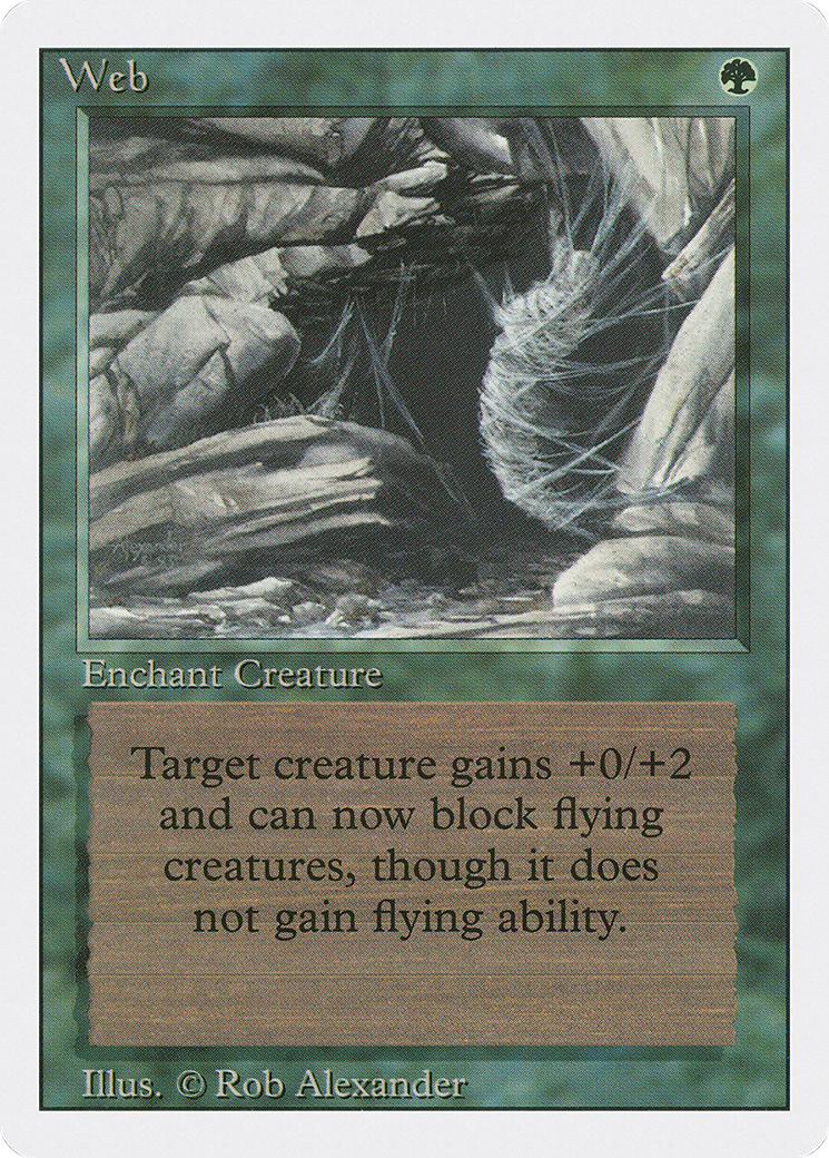 Web (3ED-229) [Revised Edition] MTG Single Wizards of the Coast