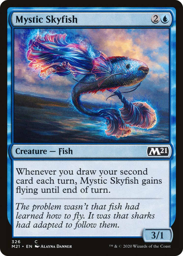 Mystic Skyfish (M21-326) [Core Set 2021] MTG Single Wizards of the Coast