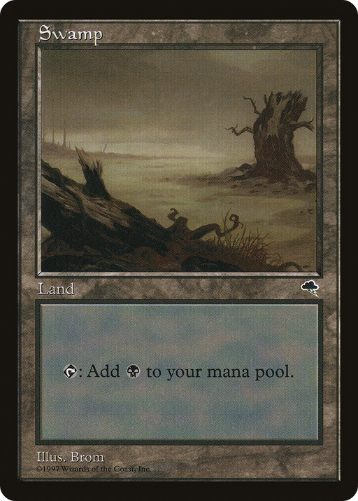 Swamp (TMP-340) [Tempest] MTG Single Wizards of the Coast
