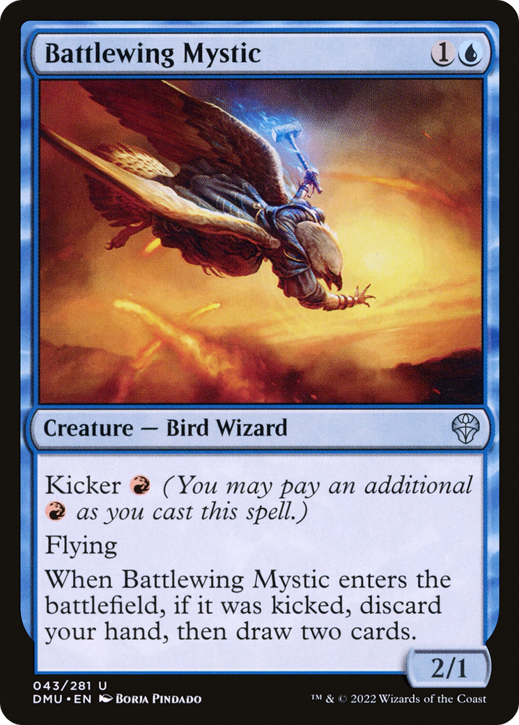 Battlewing Mystic (DMU-043) [Dominaria United] Foil MTG Single Wizards of the Coast