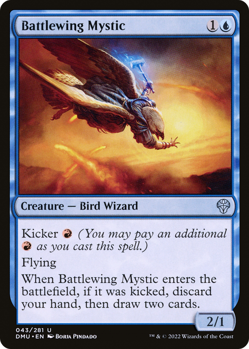 Battlewing Mystic (DMU-043) [Dominaria United] Foil MTG Single Wizards of the Coast