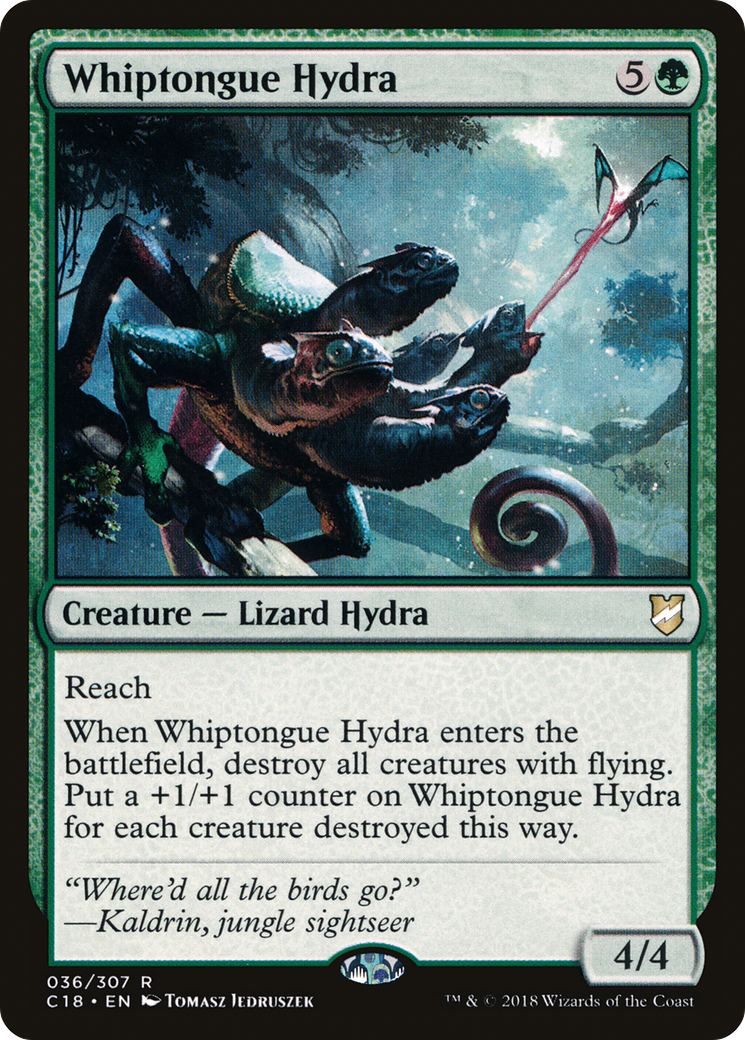 Whiptongue Hydra (C18-036) [Commander 2018] MTG Single Wizards of the Coast