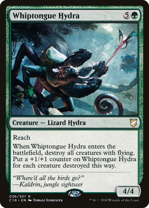 Whiptongue Hydra (C18-036) [Commander 2018] MTG Single Wizards of the Coast