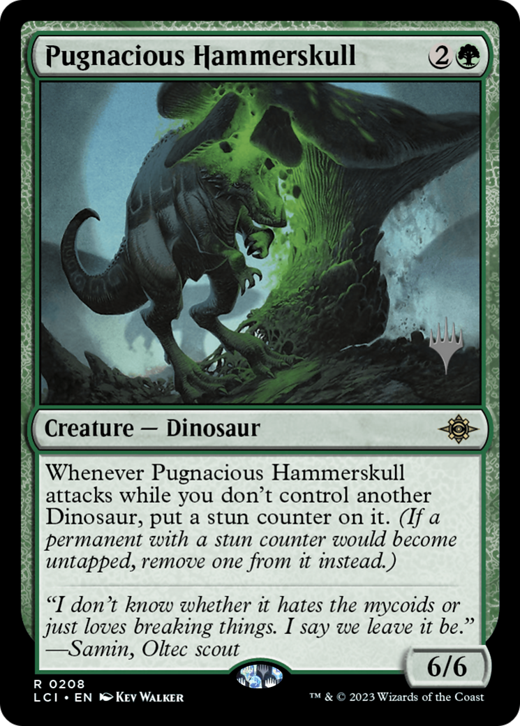 Pugnacious Hammerskull (PPLCI-208) [The Lost Caverns of Ixalan Promos] MTG Single Wizards of the Coast