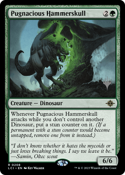 Pugnacious Hammerskull (PPLCI-208) [The Lost Caverns of Ixalan Promos] MTG Single Wizards of the Coast