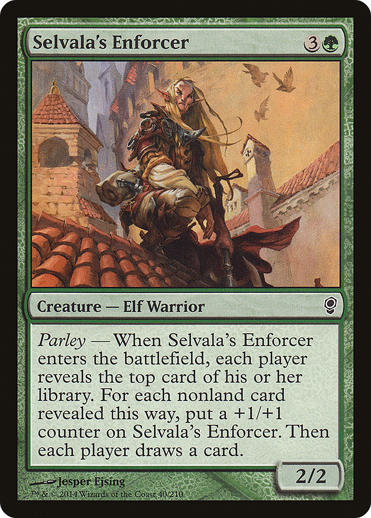 Selvala's Enforcer (CNS-040) [Conspiracy] Foil MTG Single Wizards of the Coast