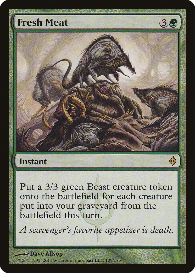 Fresh Meat (NPH-109) [New Phyrexia] MTG Single Wizards of the Coast