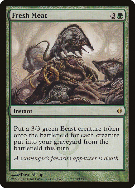 Fresh Meat (NPH-109) [New Phyrexia] MTG Single Wizards of the Coast