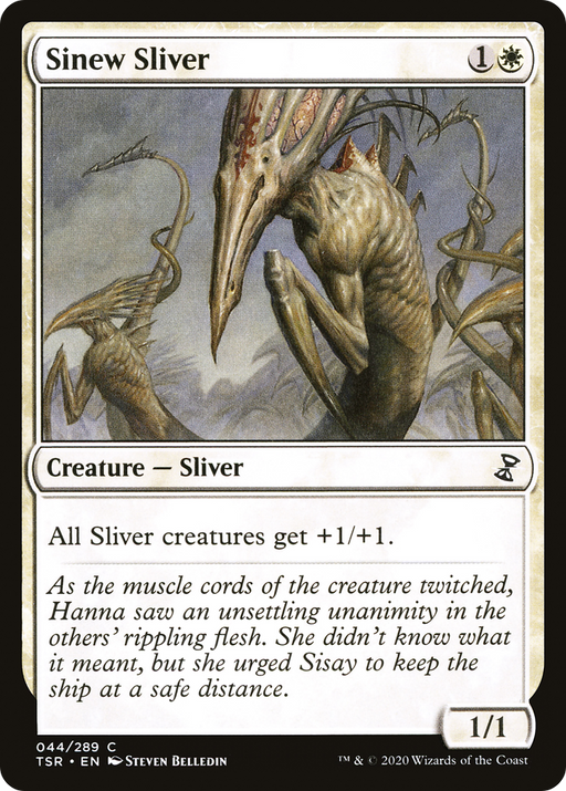 Sinew Sliver (TSR-044) [Time Spiral Remastered] MTG Single Wizards of the Coast