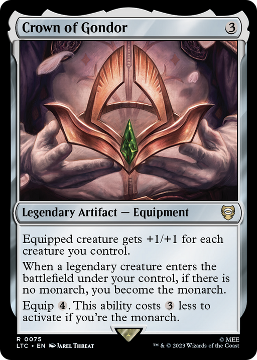 Crown of Gondor (LTC-075) [Tales of Middle-earth Commander] MTG Single Wizards of the Coast