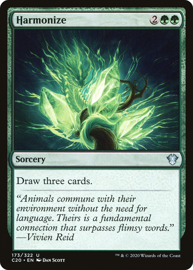 Harmonize (C20-173) [Commander 2020] MTG Single Wizards of the Coast