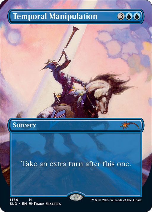 Temporal Manipulation (SLD-1169) [Secret Lair] Drop (Borderless) MTG Single Wizards of the Coast