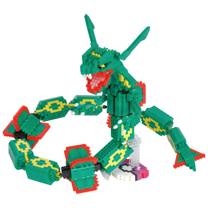 Nanoblock: Pokémon Rayquaza Extreme Deluxe Toys & Plushes nanoblock   