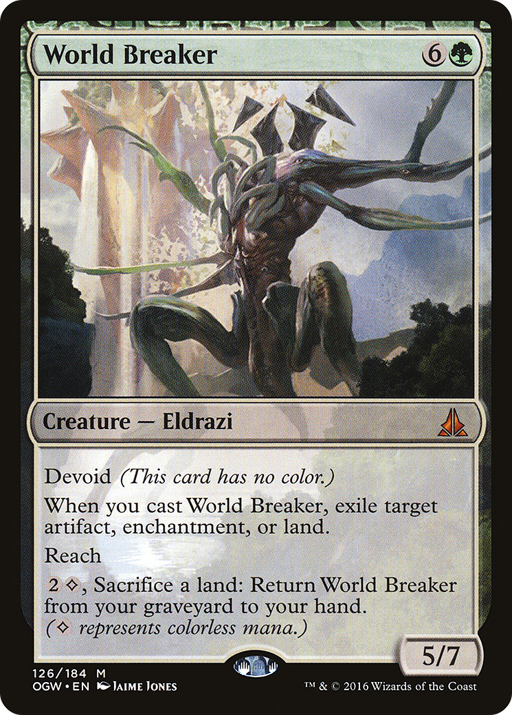 World Breaker [Oath of the Gatewatch] MTG Single Magic: The Gathering   