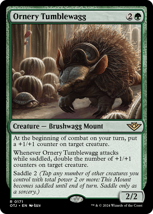 Ornery Tumblewagg (OTJ-171) [Outlaws of Thunder Junction] MTG Single Wizards of the Coast